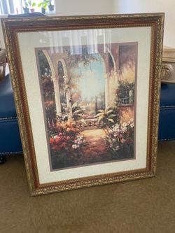 Vintage HOME INTERIORS frame