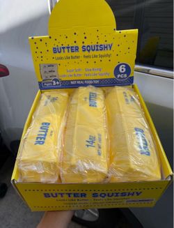 Big butter squishy $20 each
