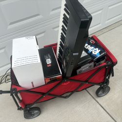 Music Keyboard Computer Kitchenware Projector All Must Go !!