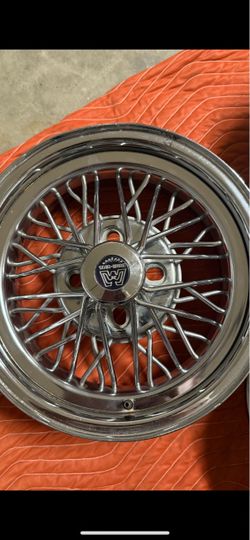 Set of 14”s wire wheels