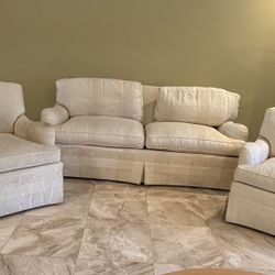 Sofa And 2 Side Chairs 