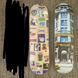SUPREME SKATEBOARD DECKS, NEW/SEALED