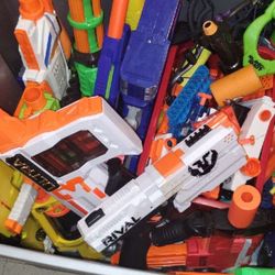 Assorted Nerf Guns 