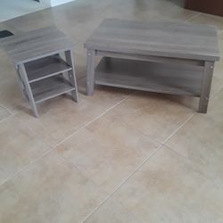 Coffee Table And Side Table