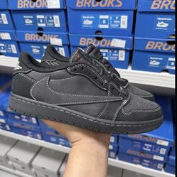 Nike Air Jordan 1 Low OG SP Travis Scott Black Phantom Reverse Swoosh Men’s Snea