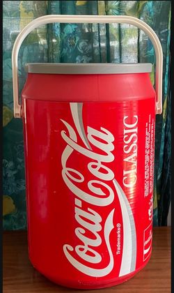 Giant Coke Can CocaCola Ice chest cooler Vintage