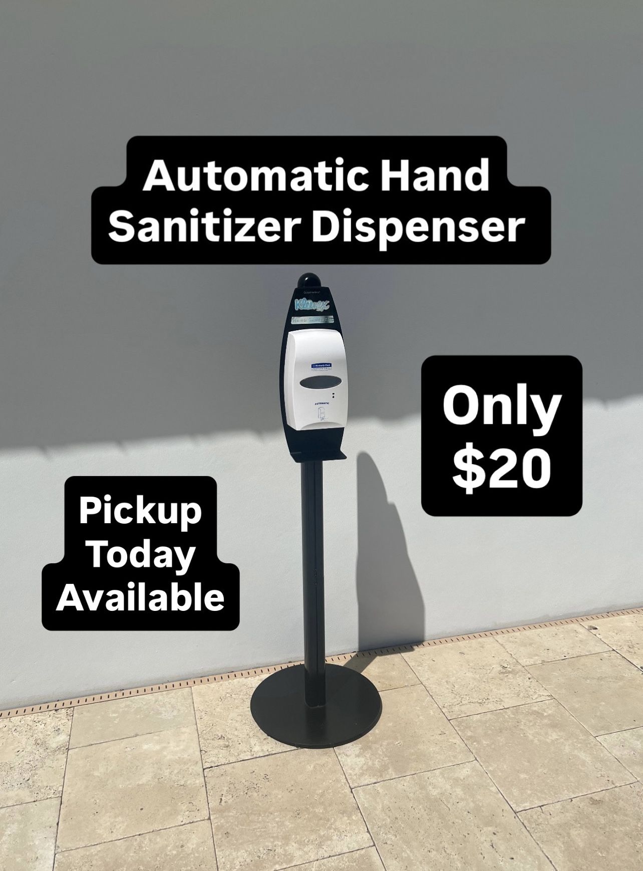 Automatic Hand Sanitizer Dispenser (1 Available) Pickup Today Available