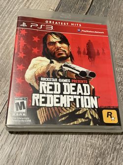 Red dead redemption PlayStation 3 game ps3  rockstar