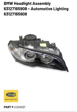 BMW Headlight E46