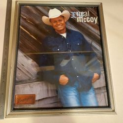 Framed Autographed Photo Neal McCoy