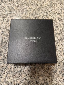 Crystal Macallan Flask