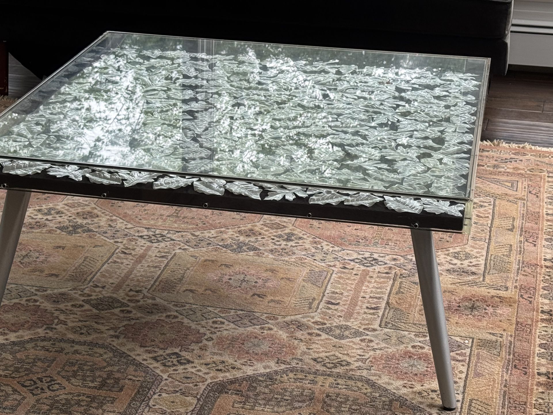 glass table
