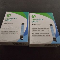 One Touch Ultra Test Strips 