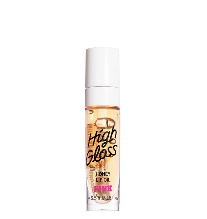 Pink high gloss lip oil