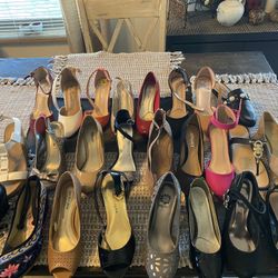 Women shoes / Flats / High Heels 25  Pairs 