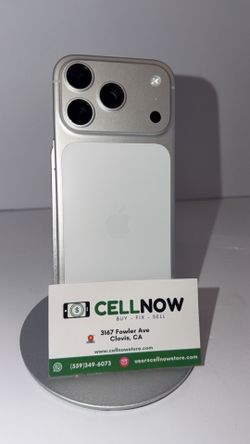 17 Pro Unlocked 256 Gb - Silver