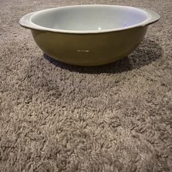 Vtg Pyrex Verde Green Mixing Bowl 