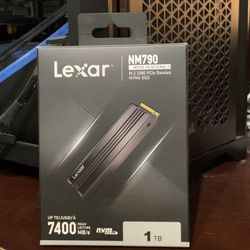 Lexar 1TB NM790 SSD with Heatsink