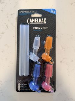Camelback Kids’ Eddy+ Replacement Straws & Bite Valve Set