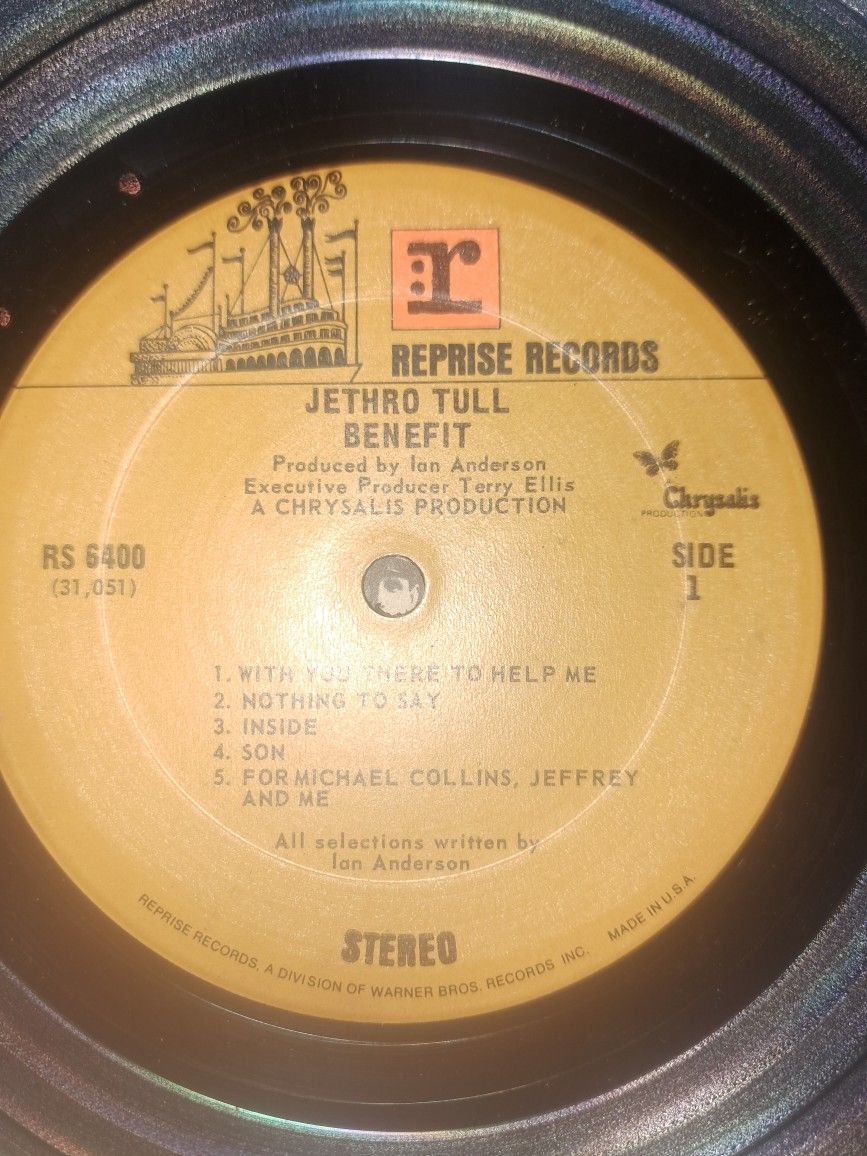 Jethro Tull "Benefit" Vinyl