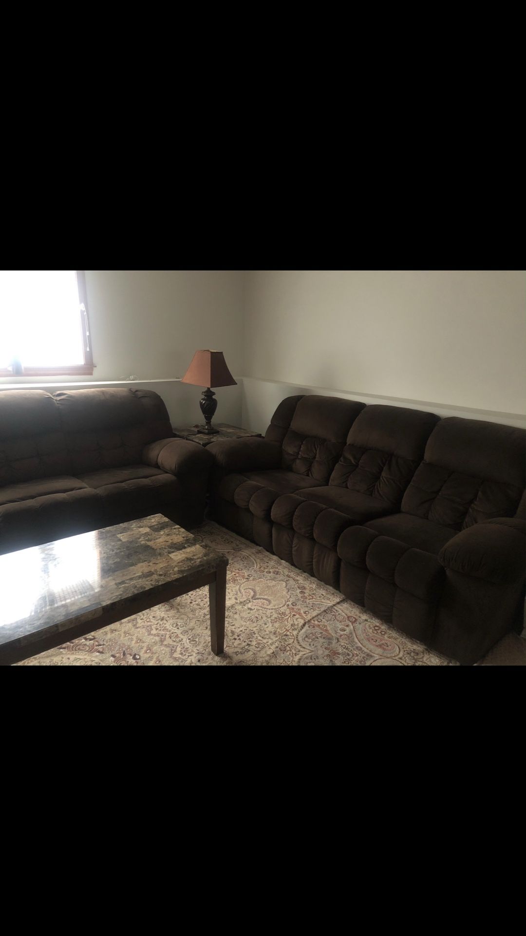 2 Sofas/couch (recliners)