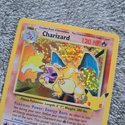Charizard Holo 25th Anniversary