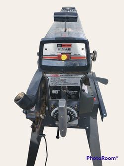 Craftsman 10" Radial Saw 2.5 HP MODEL 113.199250