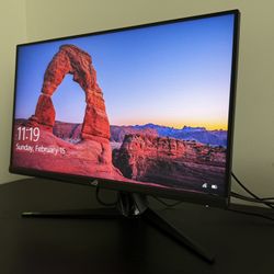 ASUS ROG Strix 27” 2K HDR Gaming Monitor (XG27AQM) - WQHD (2560 x 1440), Fast IPS, 270Hz, 0.5ms, Extreme Low Motion Blur Sync, G-SYNC