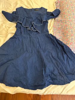Moving Sale by 8/31/26: Jeans Blue Dress