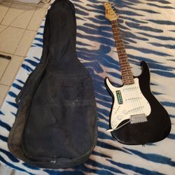 Guitarra Eléctrica Zurda AUSTIN Modelo AU740 Serie D7K07095 