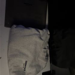 Essentials Hoodie Light Grey 