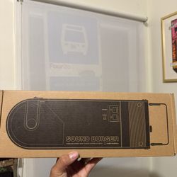 Brand New Sound Burger Record Player 