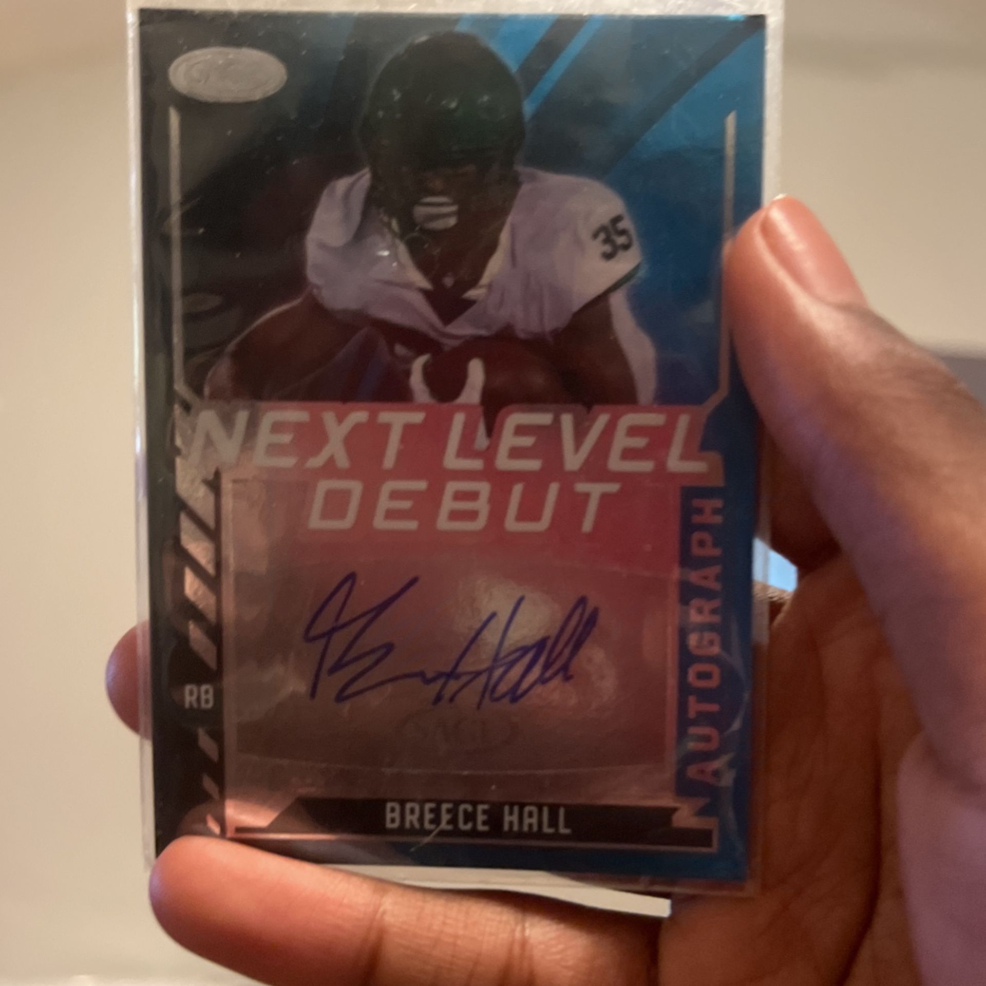 Breece Hall Signed Next Level Debut