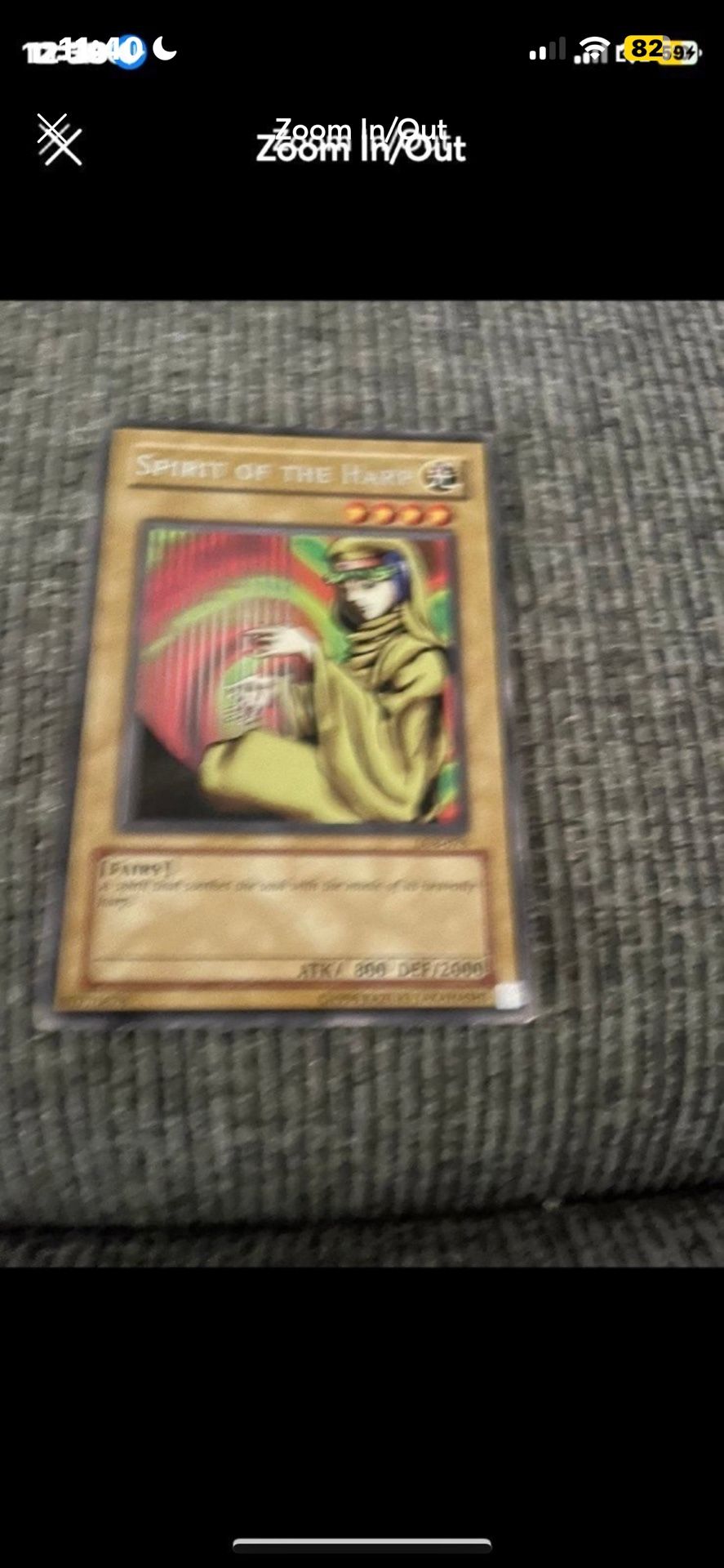 Yugioh Spirit Of The Harp Holo 