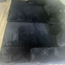 Fluffy Couch Very Cleanable 