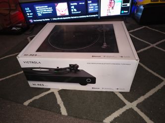 HI-RES onyx Bluetooth enabled Turntable
