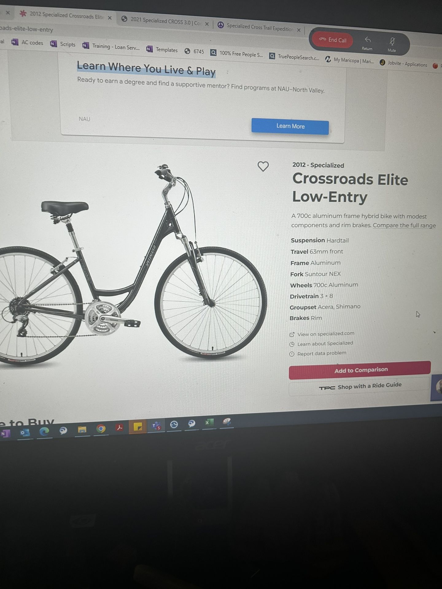 Specialized discount crossroads elite