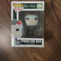 Purge Suit Rick Funko Pop 