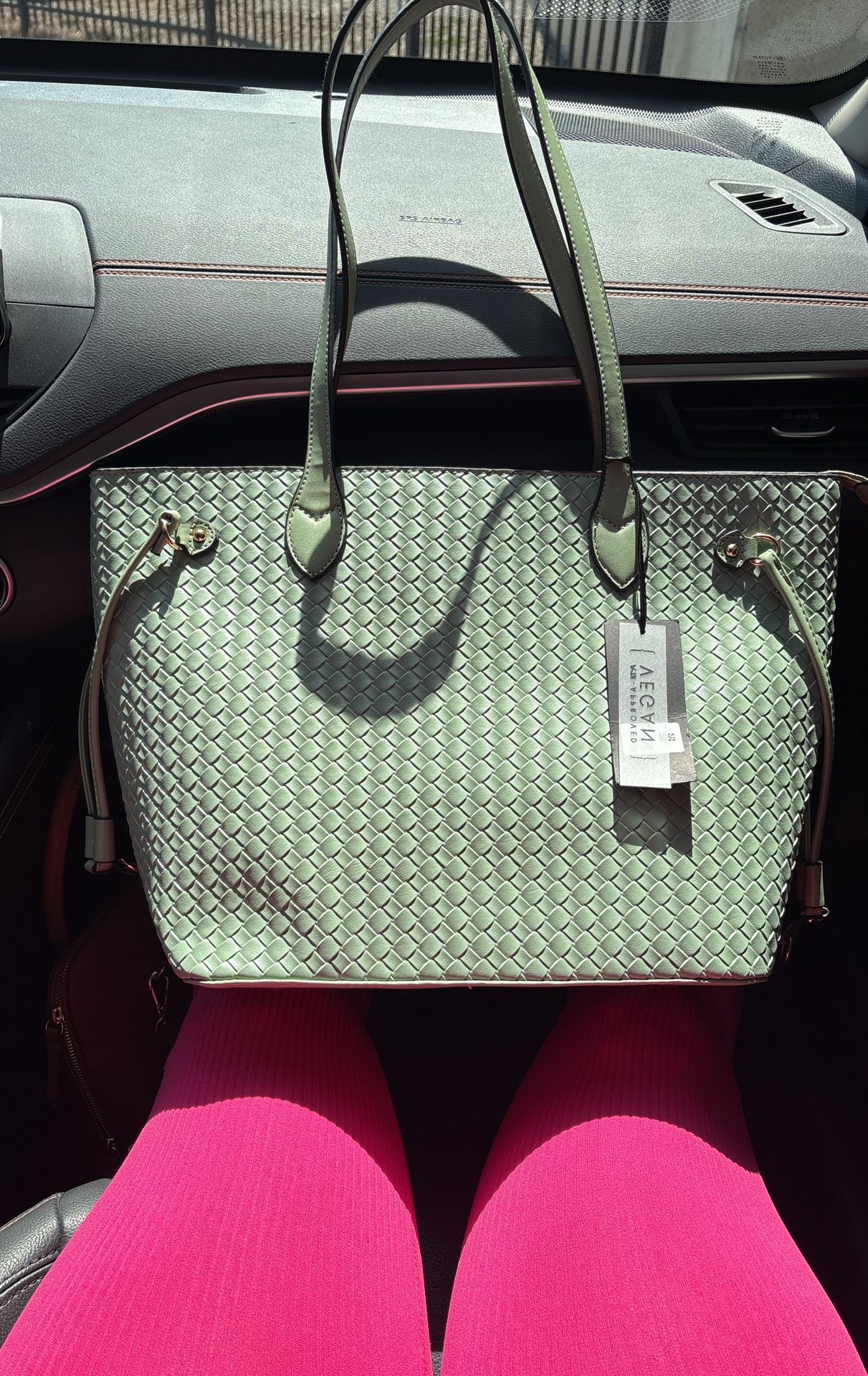 Large Sage Green Purse
