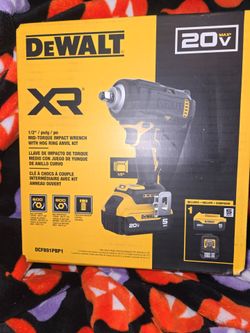 Dewalt XR 1/2" mid-torque impact wrench