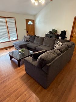 Gray Sectional Sofa