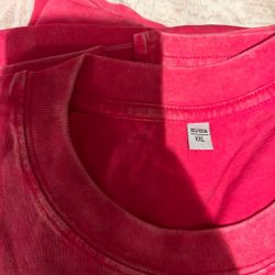 6 Pink Washed Shirts 