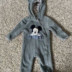Disney Baby-Boys Mickey Mouse Pram with Ears