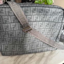 Fendi Zucca messenger crossbody