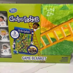 Chutes And Ladders Game Blanket NEW 