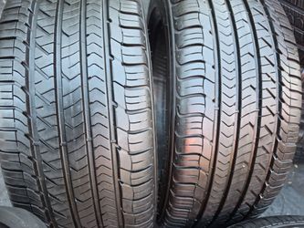 2 tires 255/45r20 Goodyear eagle sport