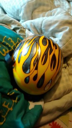 Flame helmet