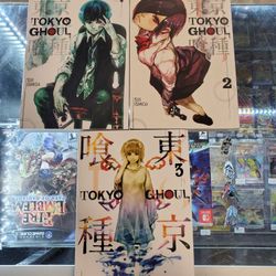 Tokyo Ghoul Vol. 1-3, $6 each volume (Price Is Firm)