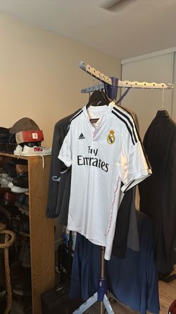 REAL MADRID 2014 2015 HOME FOOTBALL SHIRT JERSEY #7 RONALDO SIZE M CAMISETA