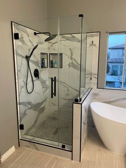 Custom shower 